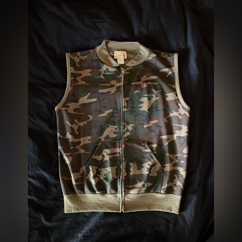 Vintage Sears Fieldmaster Classic Camo Vest
